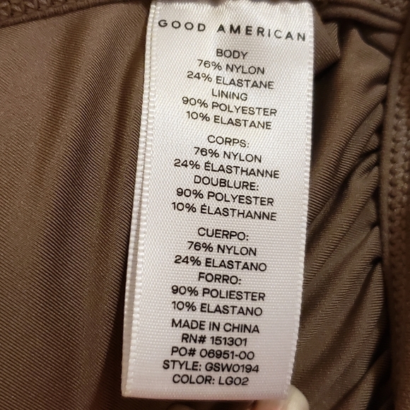 GOOD AMERICAN perfect fit bikini set size 6 - Picture 10 of 14